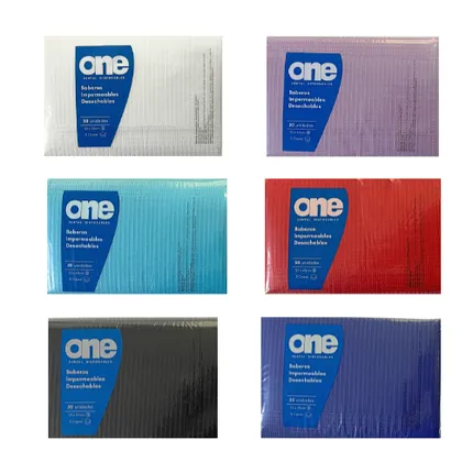 Baberos Impermeables Desechables x 50 Un
